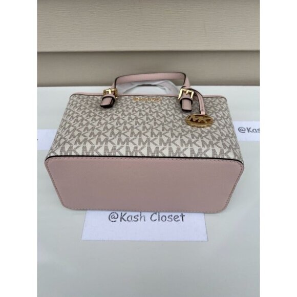 Michael Kors tote carryall handbag xs convertible topzip crossbody powderblush - Picture 6 of 11